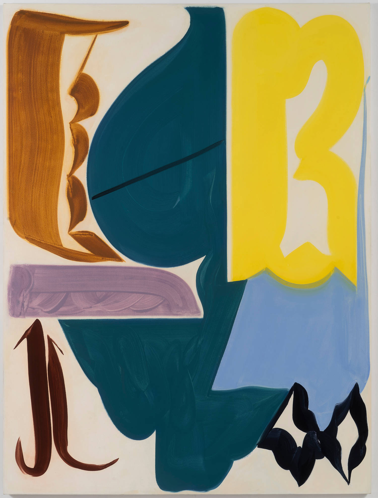 Skirt, 2017, oil on canvas, 72 x 54 inches