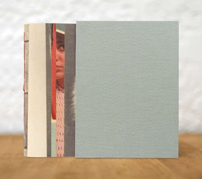 Image of a publication by Erica Baum called Fabrications.