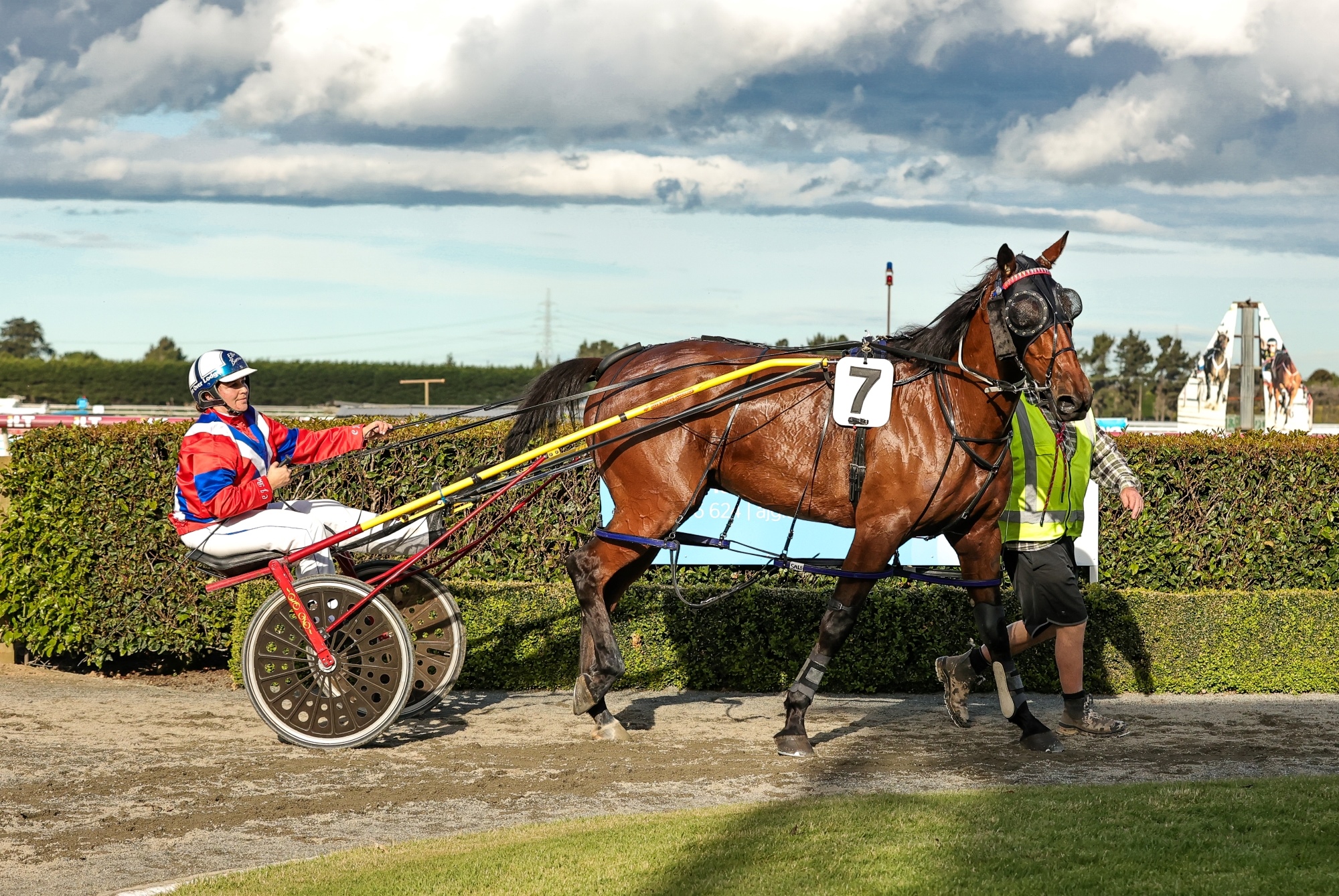 Barron back and in the winner's circle