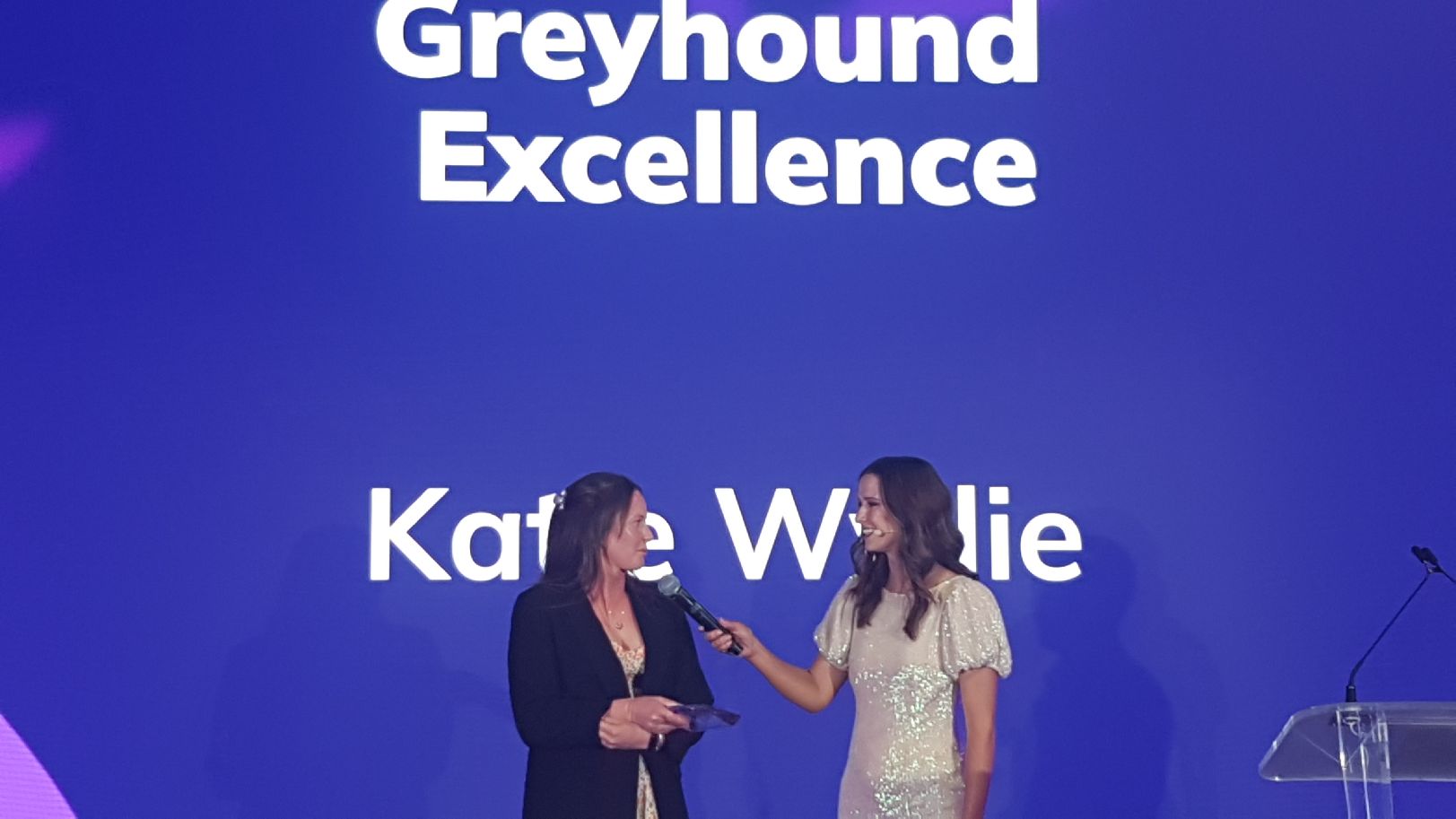 Katie Wyllie & Boom Dynamite big Greyhound weekend winners