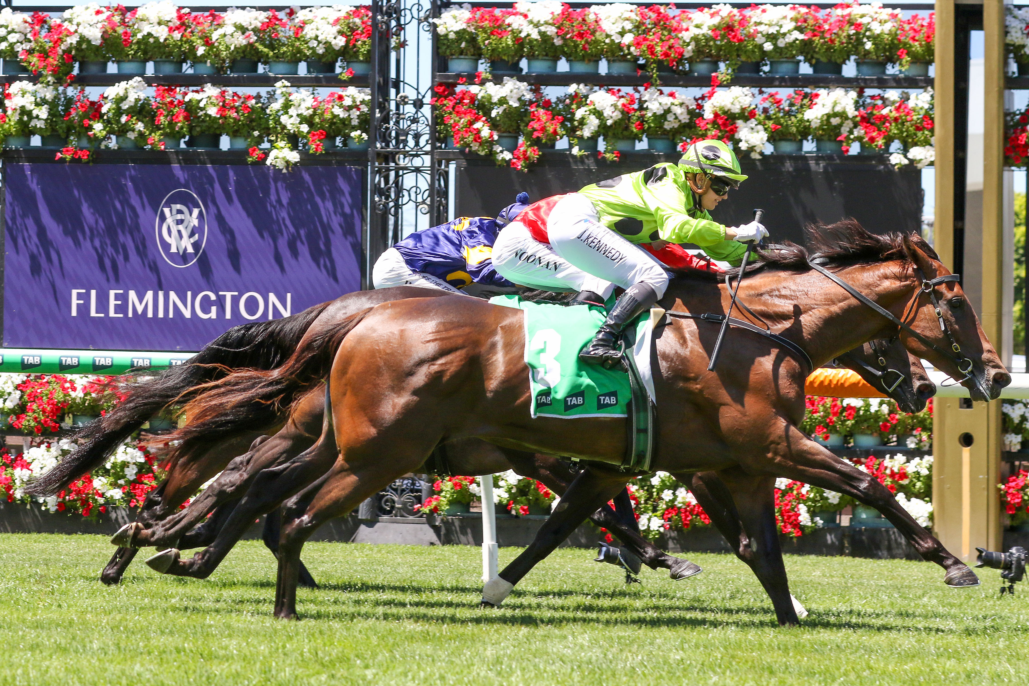 Marble Arch bags comfortable Flemington win