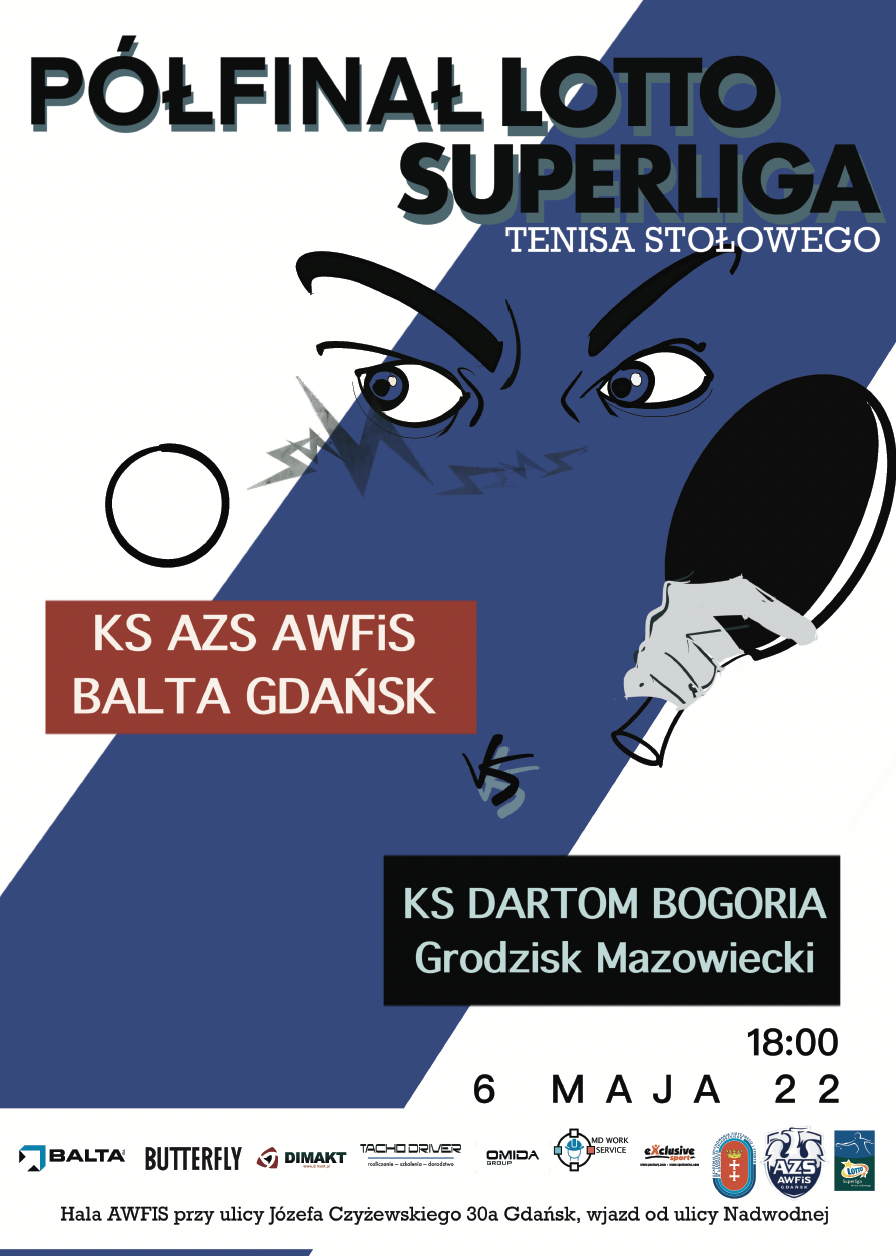 Półfinał Tenisa Stołowego SuperLiga | Omida VLS