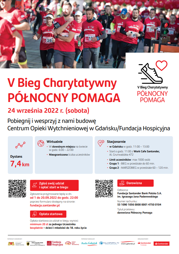 V Bieg Północny Pomaga Fundacji Santander | Omida VLS