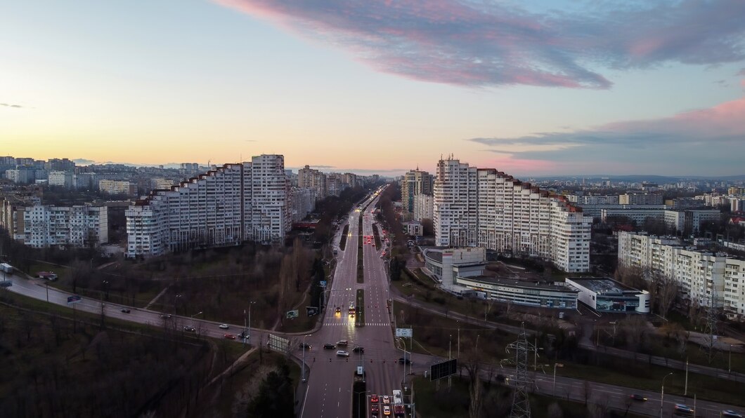 Kiszyniów główna ulica — Eksport i import Mołdawia