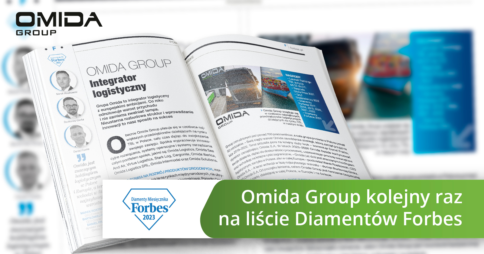 Omida Group kolejny raz na liście Diamentów Forbes 2023 | Omida VLS