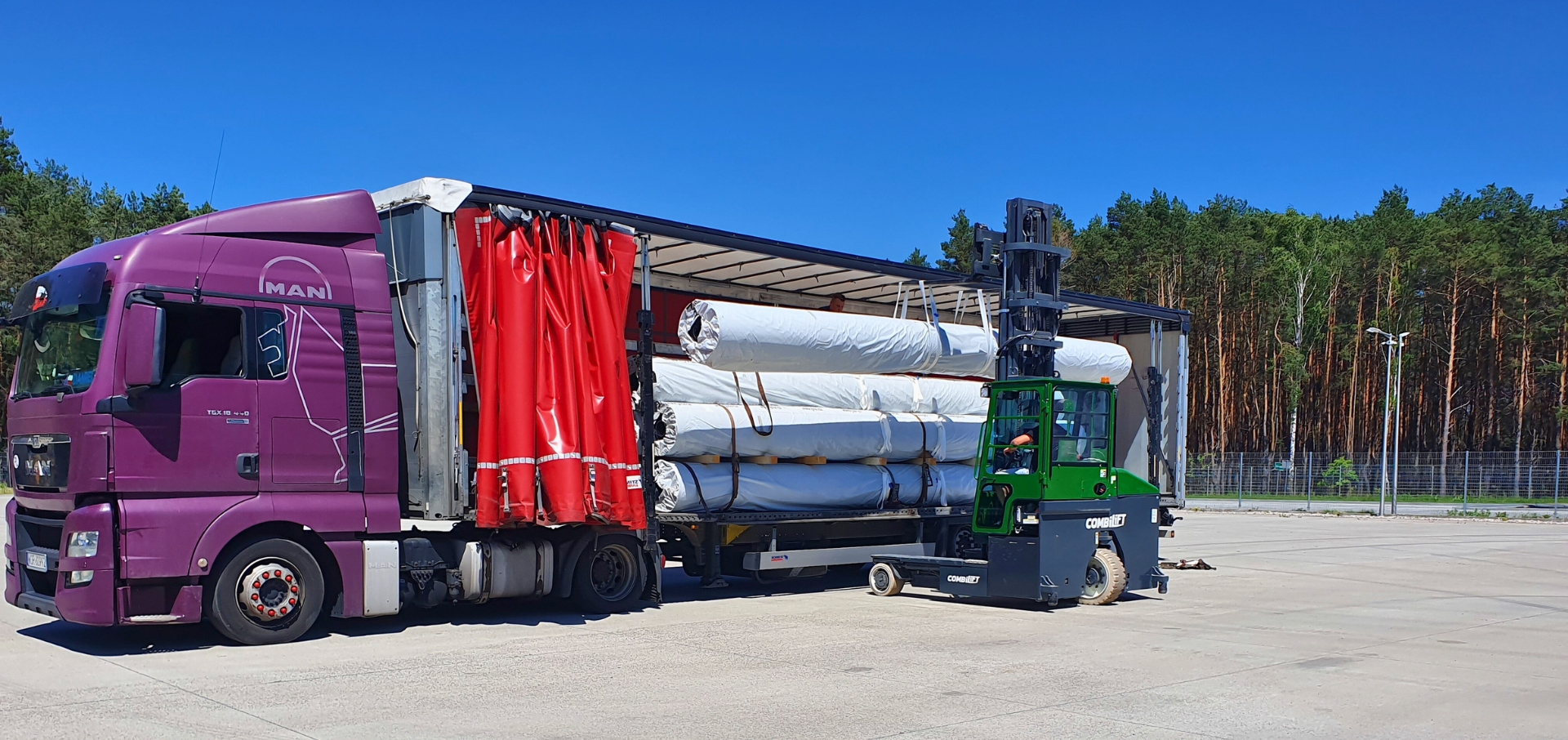 Omida VLS Stark Log Transport Skandynawia