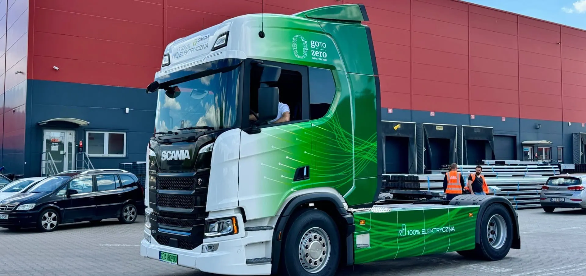 Bartosz Kujawa, Omida VLS Scania elektryczny ciągnik 4