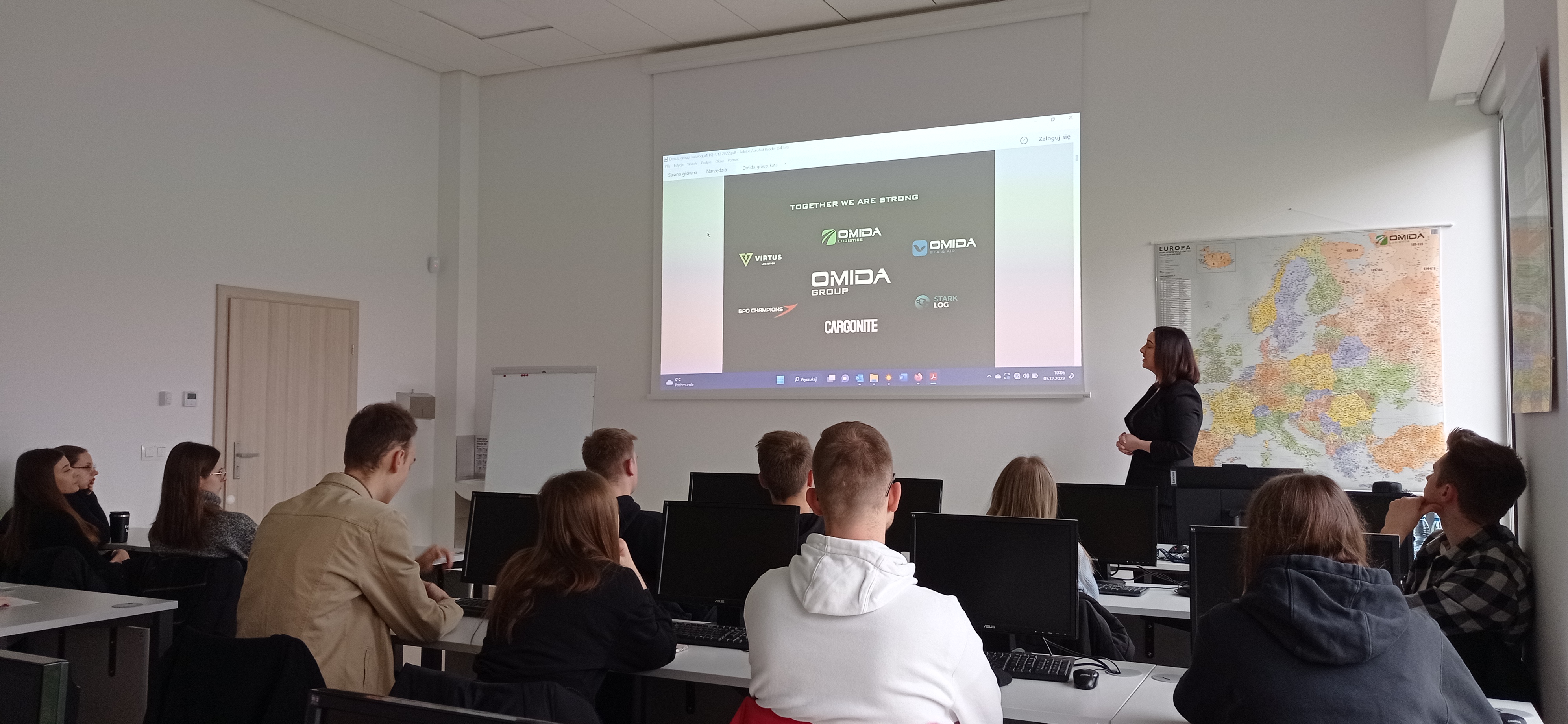 Podziękowania - Omida Logistics