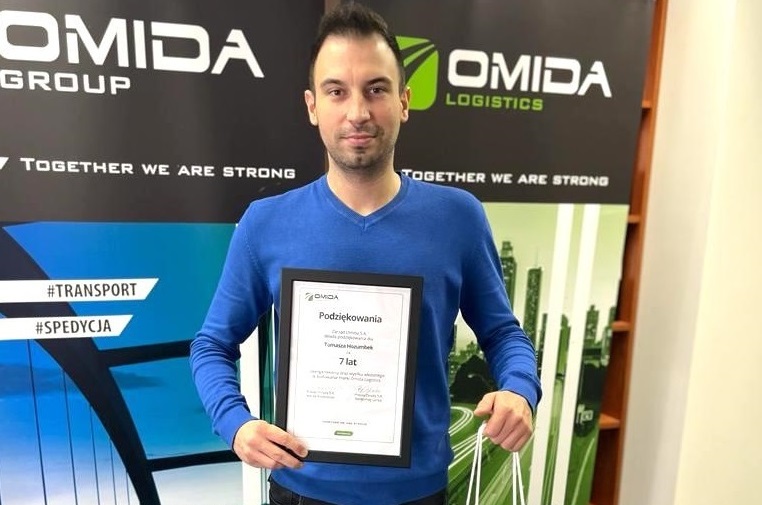 Jubileusz 7-lecia Tomasza w Omida Group