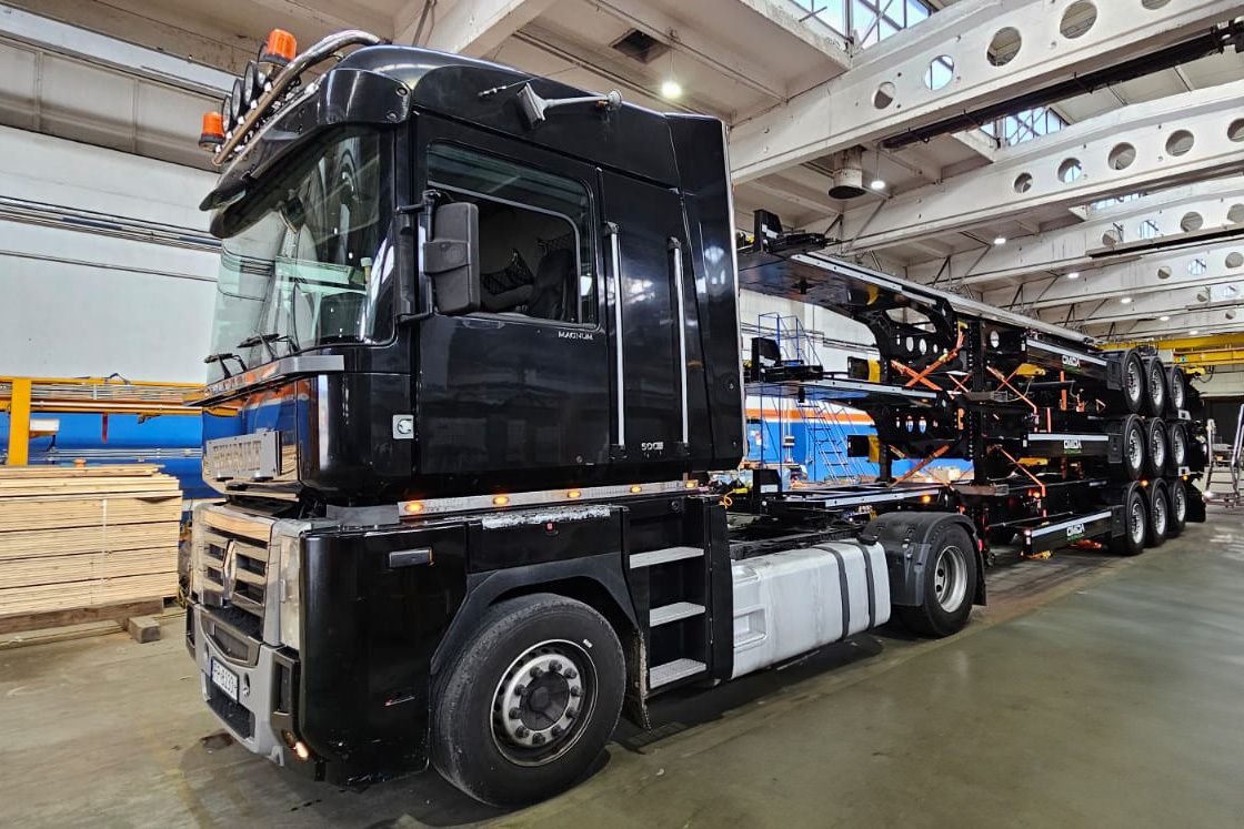 transport intermodalny - Omida Logistics