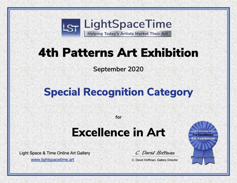 4th Patterns 2020 - SR Award Certificate