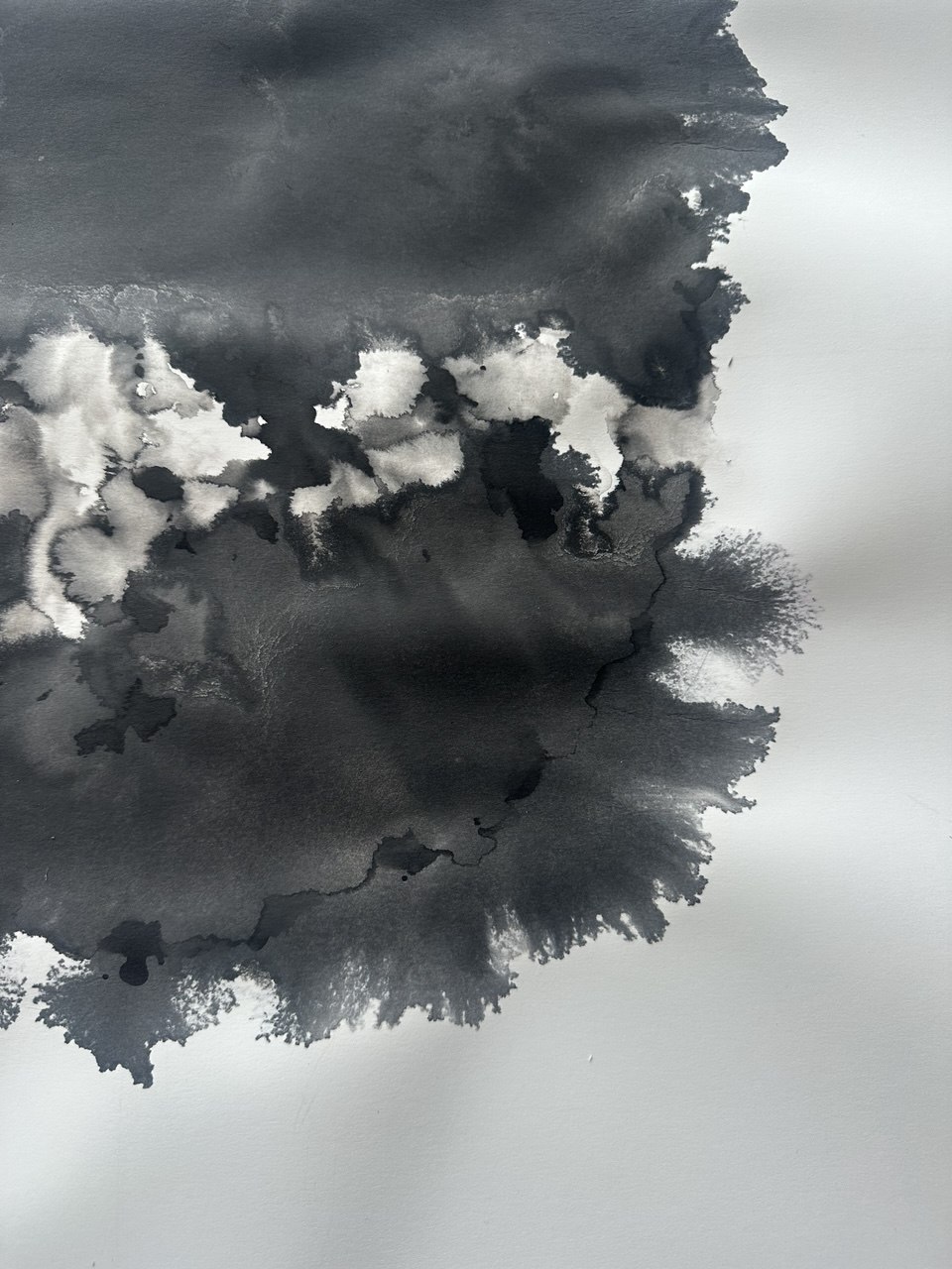 CII — ink on paper artwork detail, Evgeniia Kazarezova