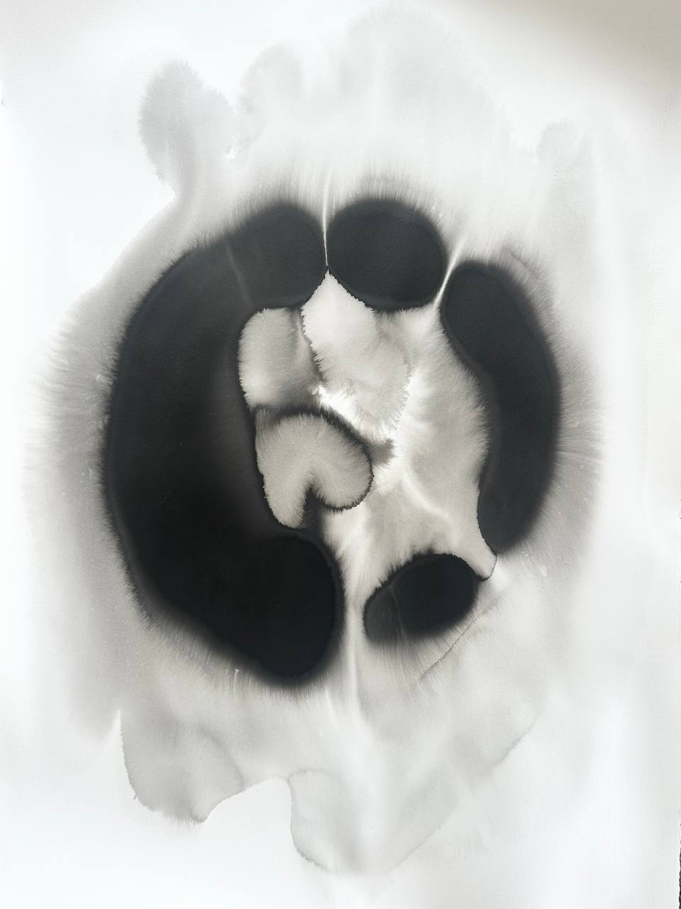 Circle of Life artwork — ink on paper, Evgeniia Kazarezova, one of 100