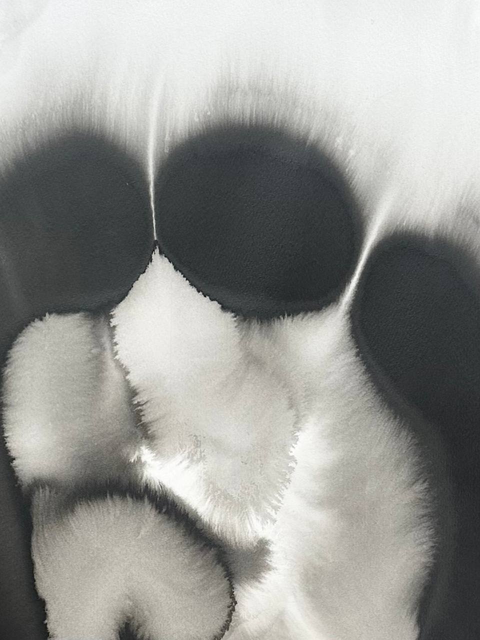 Circle of Life ink painting detail — Evgeniia Kazarezova