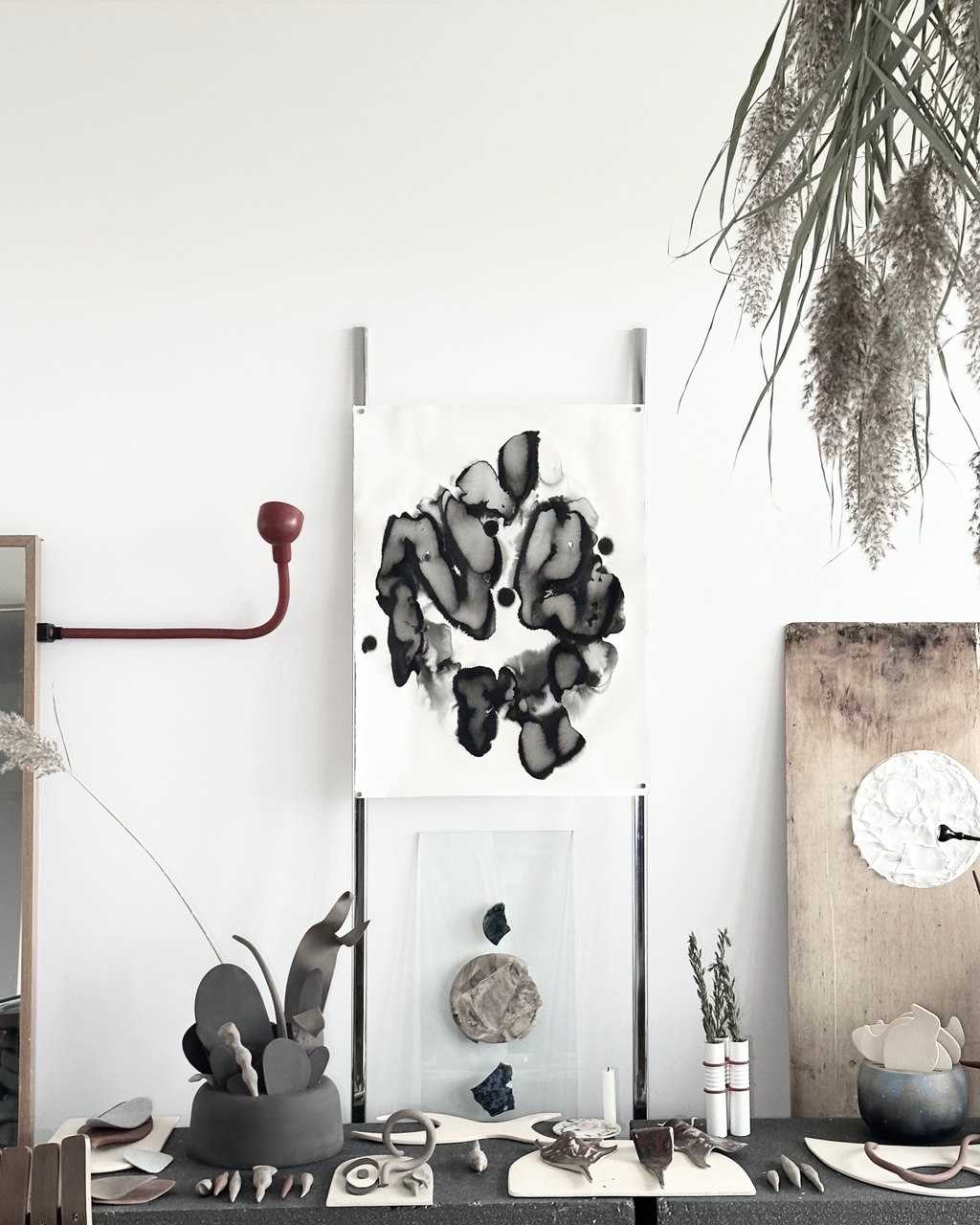 Circle XI, ink on paper by Evgeniia Kazarezova, Circle of Life project