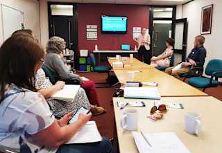 Jessica Fordyce presenting at the Food Donation Network Forum