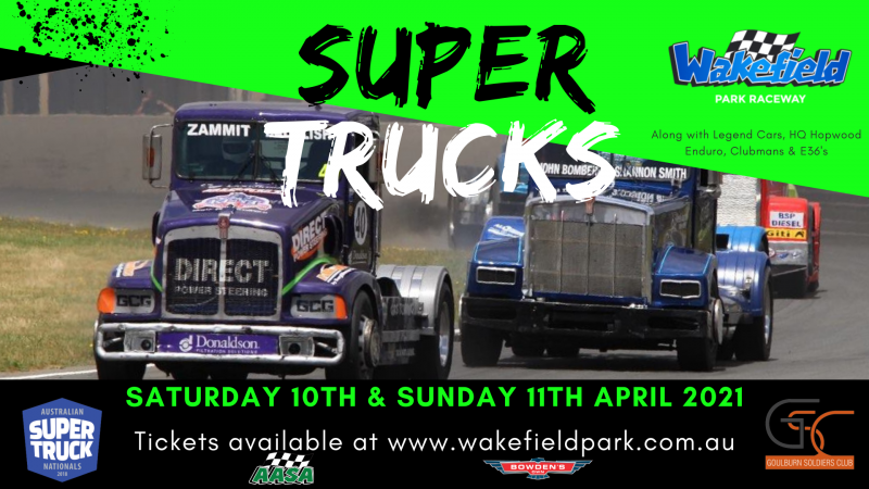 Super Trucks at Wakefield Park