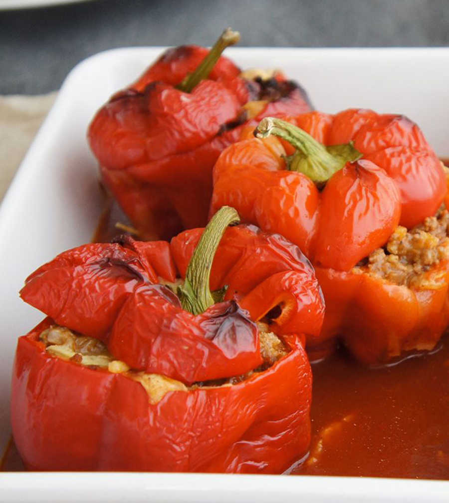 Red-Capsicums-with-Turkey
