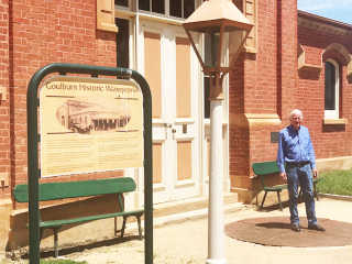 Bryan Mulquiney at the Goulburn Historic Waterworks