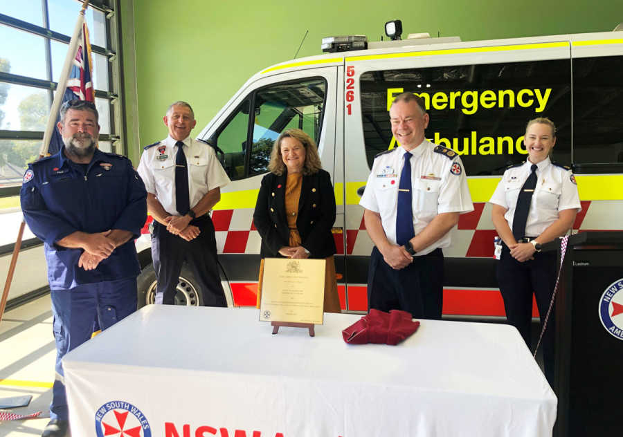 Yass Ambulance Station Opening