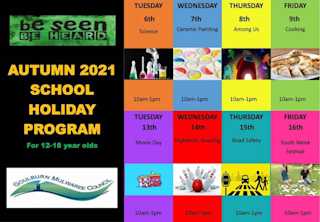 Goulburn Mulwaree Council's Youth Services School Holiday Program