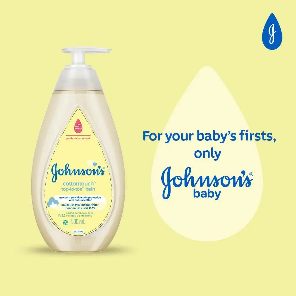 Johnson's® Cottontouch™ Top-To-Toe™ Bath image 1