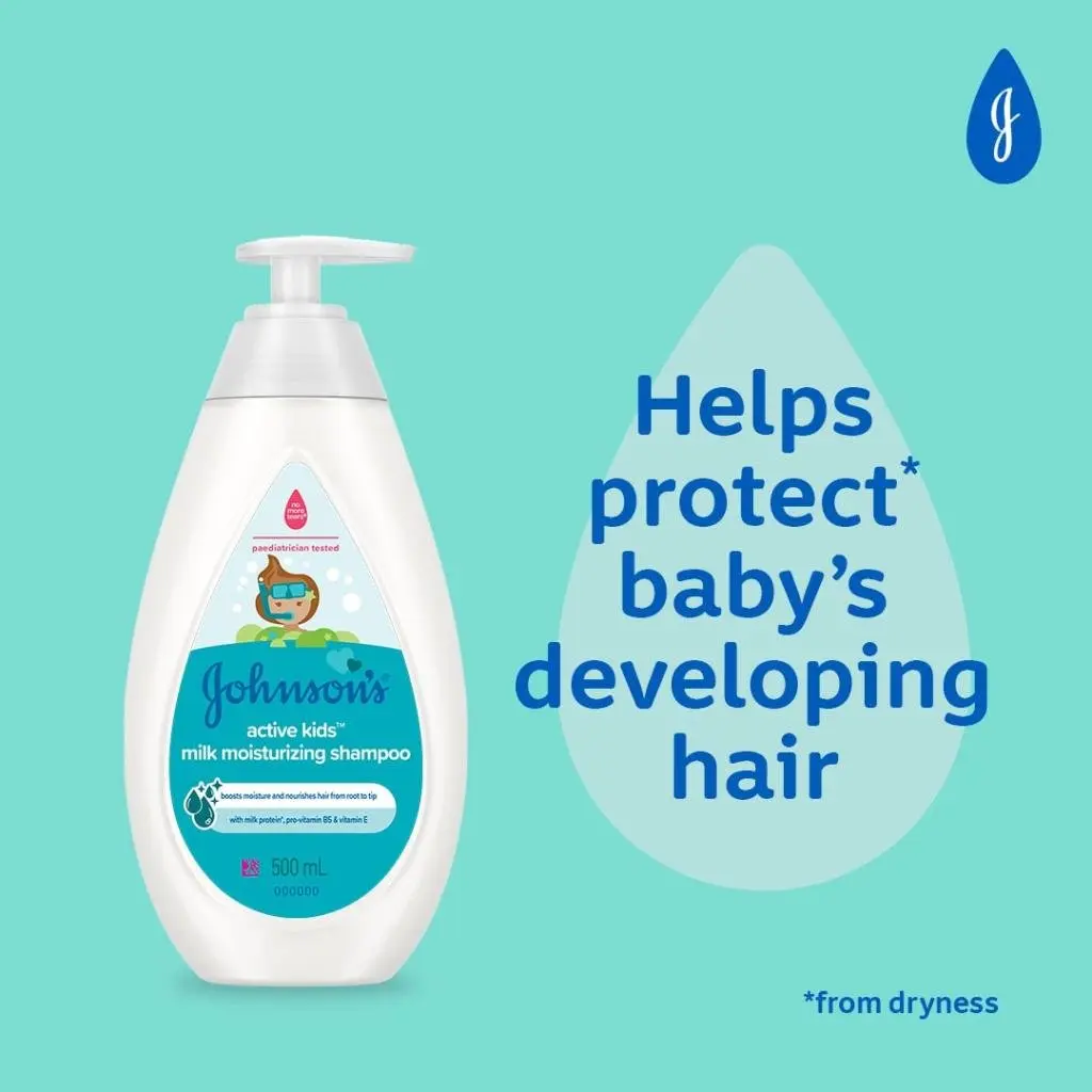Johnson's® Milk Moisturizing Shampoo image 3
