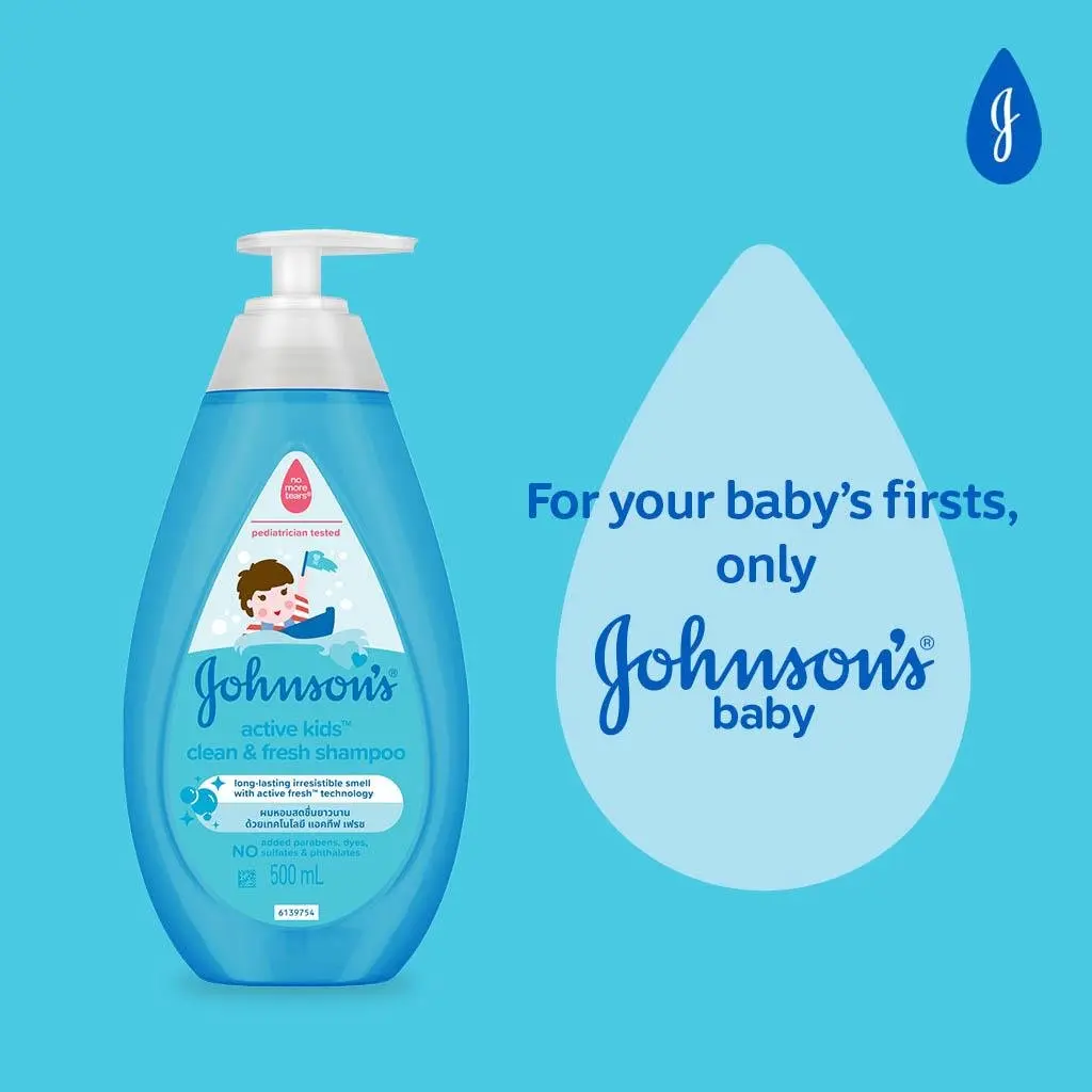 Johnson's® Active Kids™ Clean & Fresh Shampoo image 1