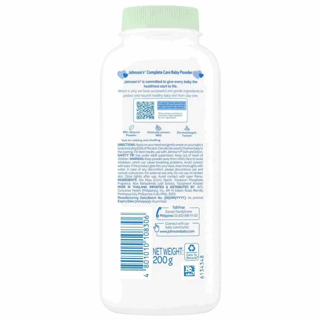 Johnson's ® Complete Care Baby Powder image 5