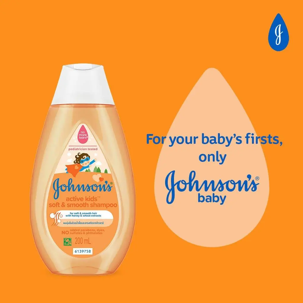 Johnson's® Active Kids™ Soft & Smooth Shampoo image 1
