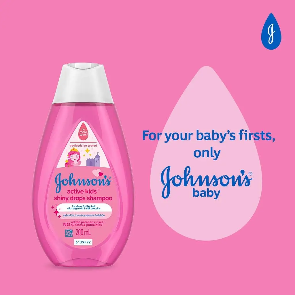 Johnson's® Active Kids™ Shiny Drops Shampoo image 1