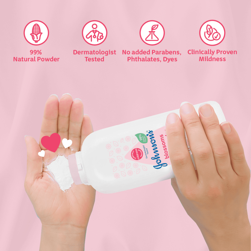 Johnson's ® Blossoms Baby Powder image 3