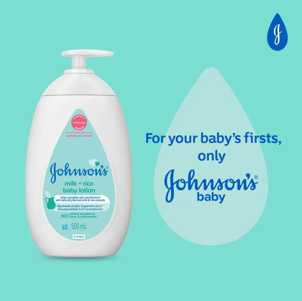 Johnson's® Milk & Rice Lotion image 1