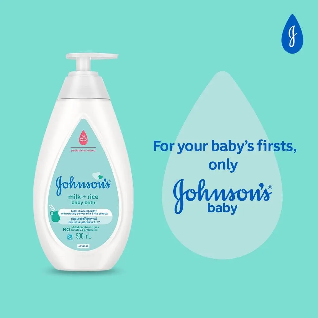 Johnson's® Milk + Rice  Bath image 1