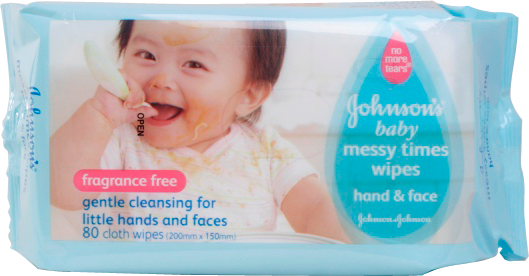 Johnson's® Baby Messy Times Wipes