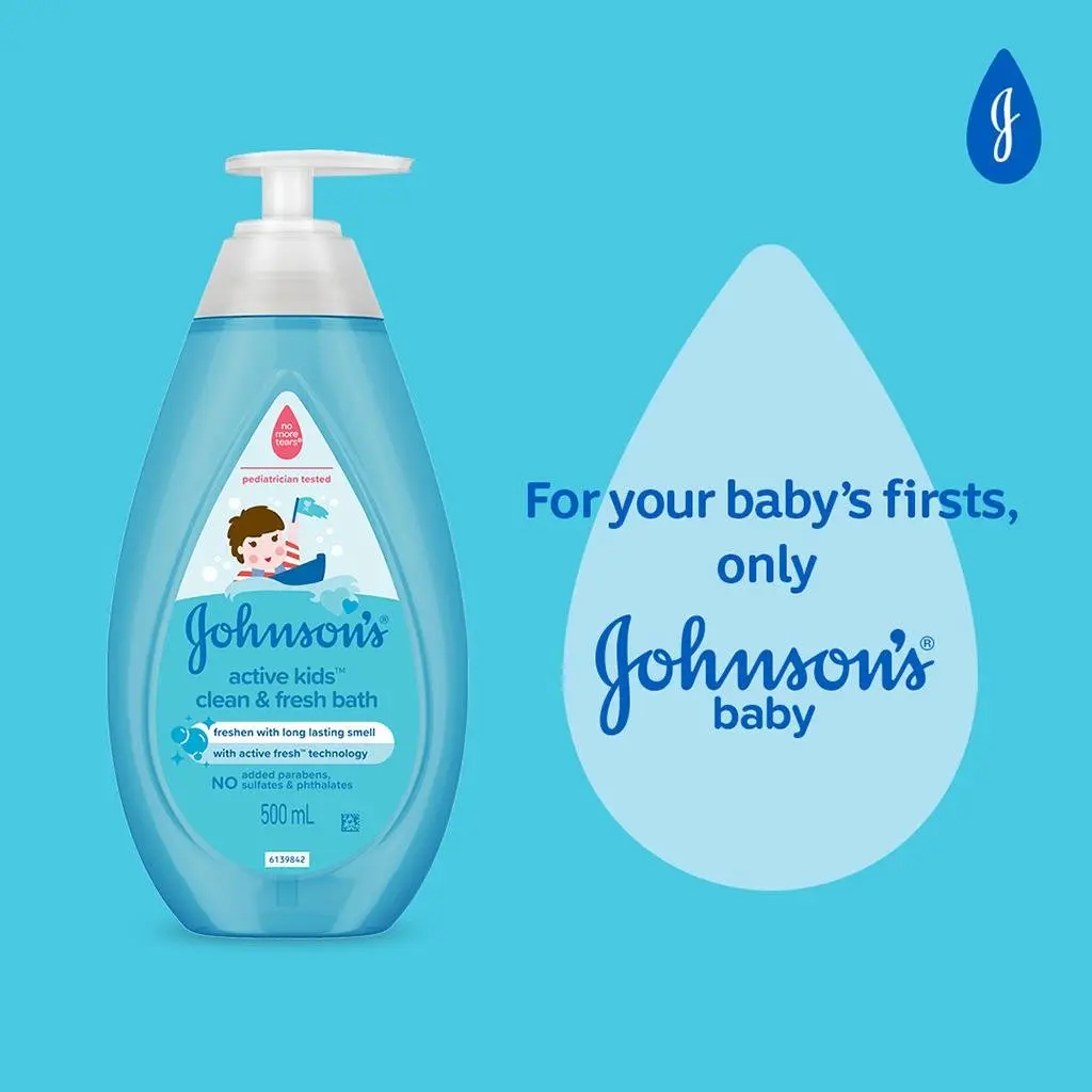Johnson's® Active Kids™ Clean & Fresh Bath image 1
