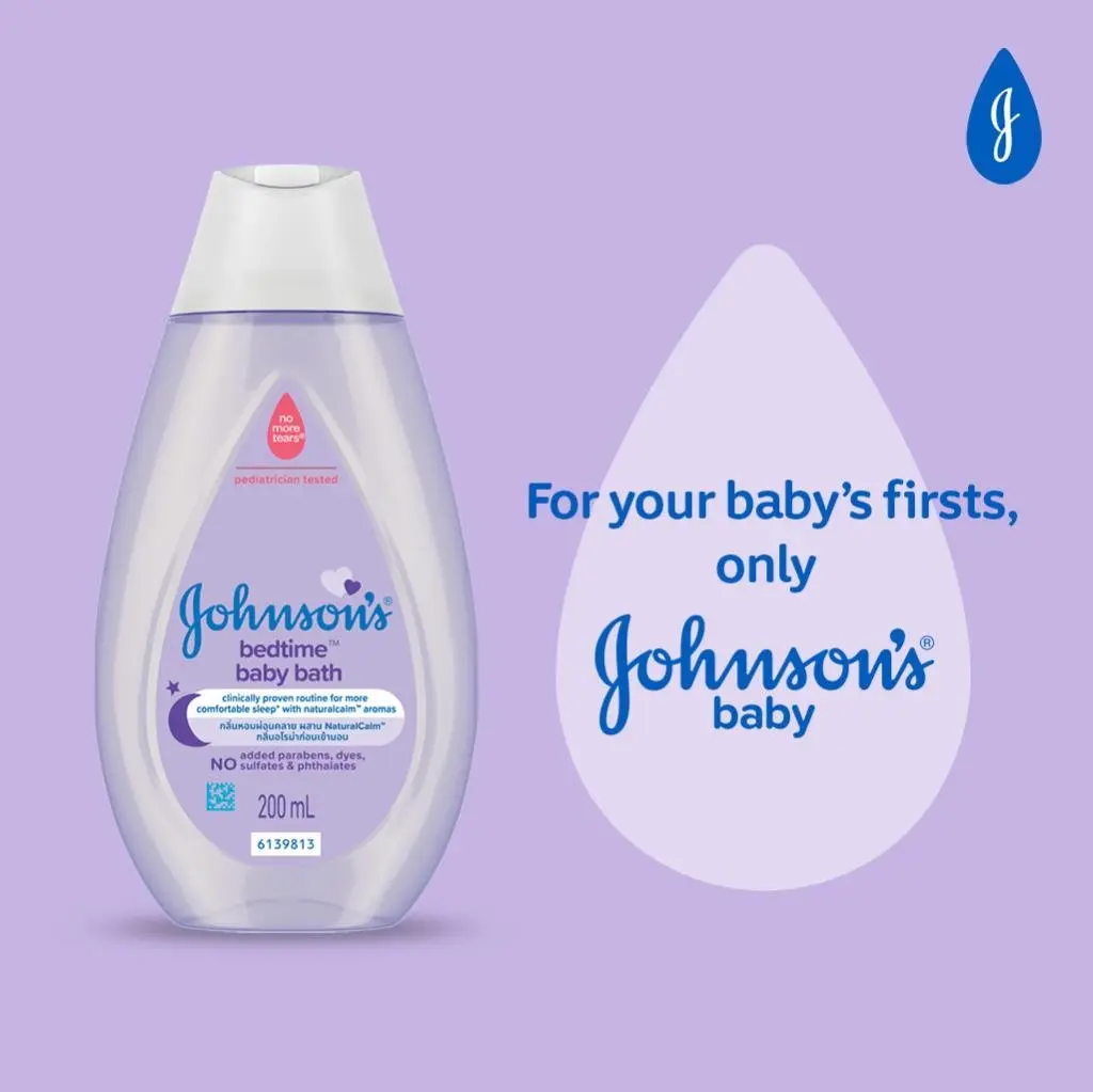 Johnson's® Bedtime™ Baby Bath image 1