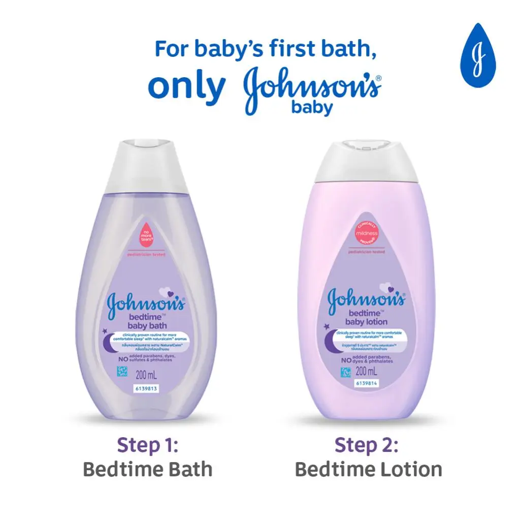 Johnson's® Bedtime™ Baby Bath image 2