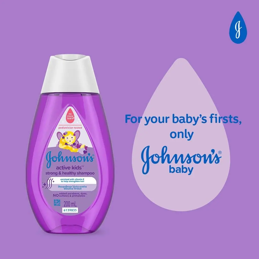 Johnson’s® Active Kids™ Strong & Healthy Shampoo image 1