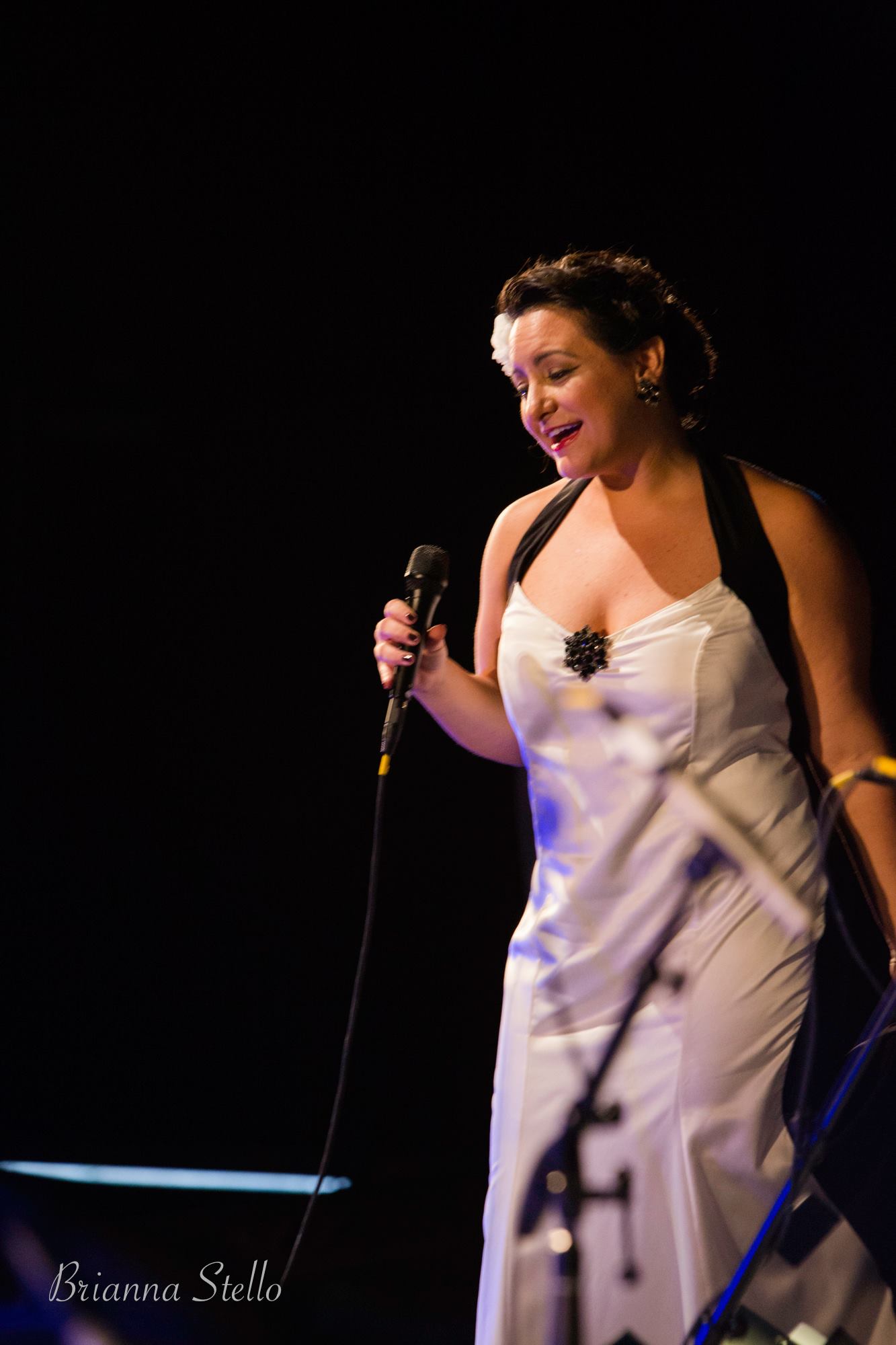 Leah as Billie Holiday