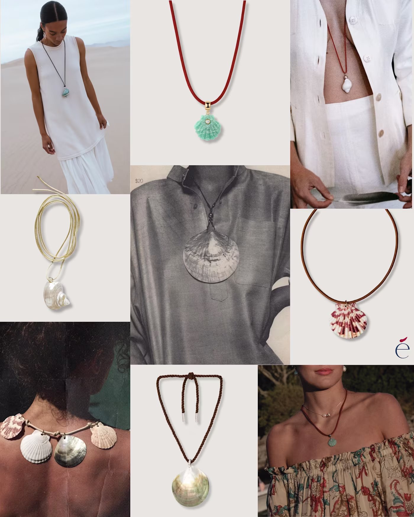 Shells On Cord Moodboard