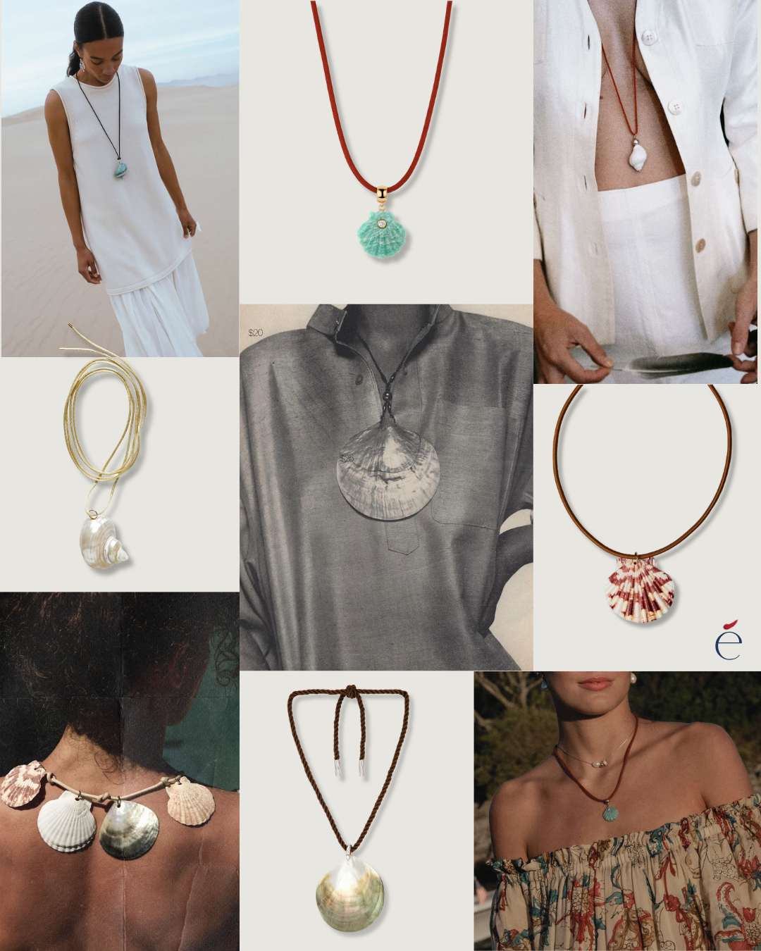 Shells, Strung Lightly moodboard - Final