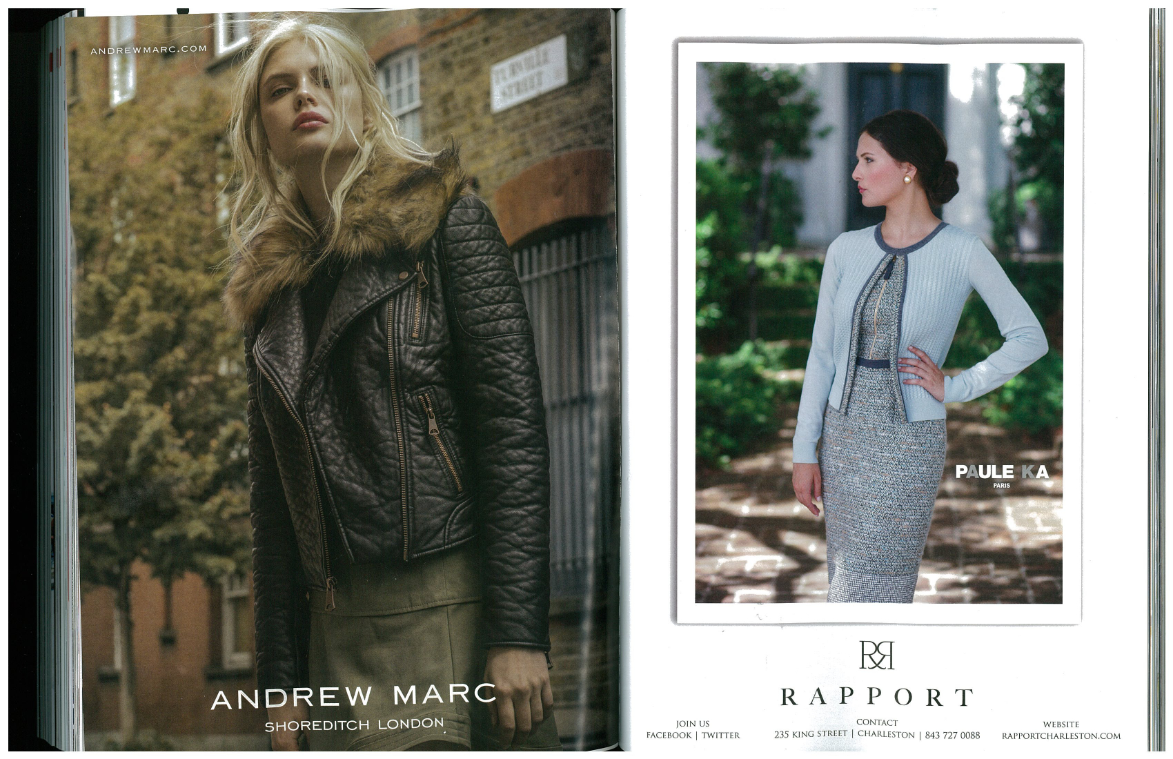 Rapport ad published n Vogue