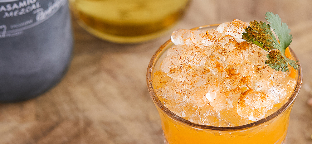 Spicy Carrot Cilantro Margarita Hero