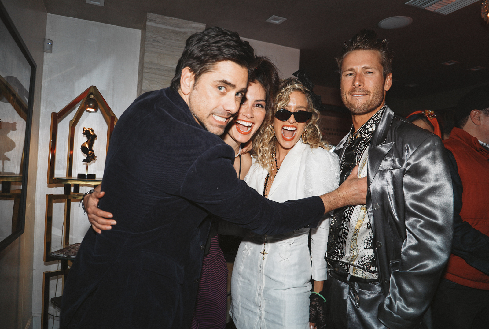 Glen Powell 80s Themed Birthday Bash Hero