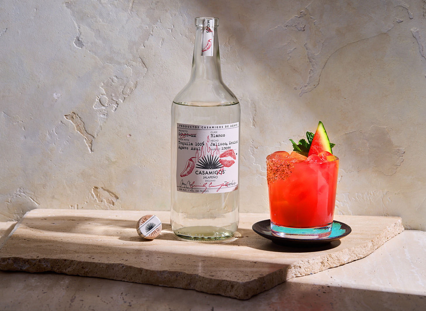 Casamigas Spicy Watermelon Mint Margarita Hero