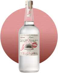 A bottle of Casamigos Jalapeño tequila.