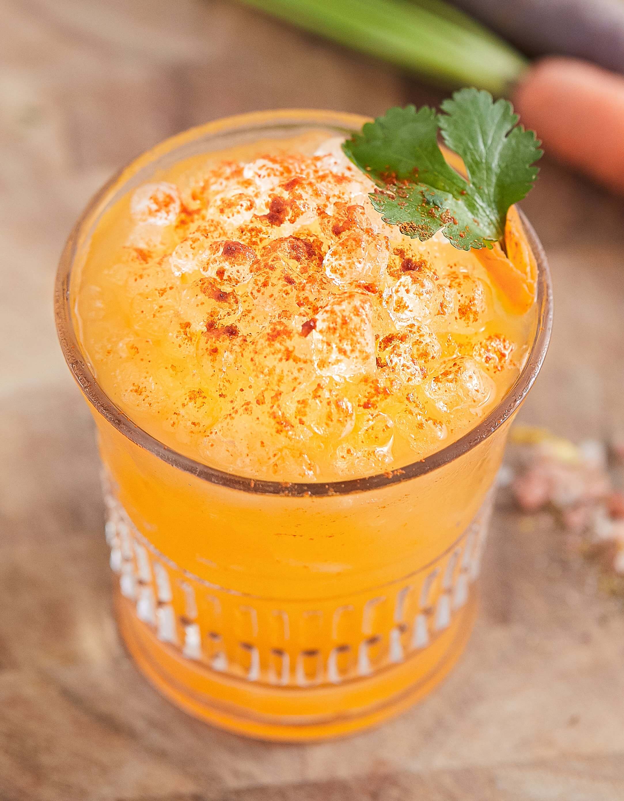 Spicy Carrot Cilantro Margarita Secondary