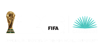 The FIFA World Cup 2026 and Casamigos logos.