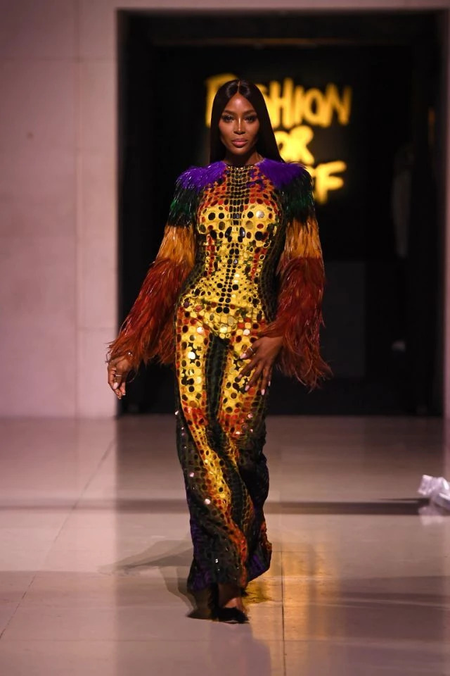 Naomi Campbell's Fashion For Relief Gala Hero